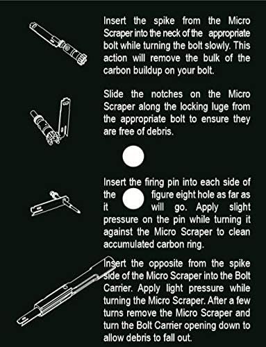 OST Carbon Scraping Tool | Cleaning Supplies | Carbon Cleaning Tool | Scraper Tool | Accessories | Maintenance | Multi-Scraper | Carbon Scraper | Carbon Cleaner | Carbon Removal Tool