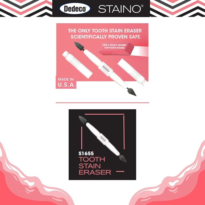 Staino Tooth Stain Eraser Dental Tool – 2 Erasers/Unit
