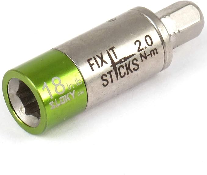Fix It Sticks Field Hunting Outdoors Gun Maintenance Small Torque Limiter | Adjustable Fits 1/4in Tip T-Way Spanner, 18 In-Lb