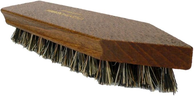 Cleaning Brush – Multi-Purpose Dry Cleaning Brush for Shoes, Carpet, Upholstery & Garments – Natural Bristles – Made in Germany