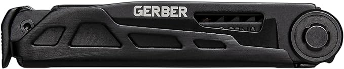 Gerber Armbar Trade EDC Pocket Knife Multitool, Bottle Opener, Burnt Orange | Compact EDC multitool, includes blade, pry bar, hammer, 2.5" plain edge blade, 8-in-1 pocket tool, lightweight