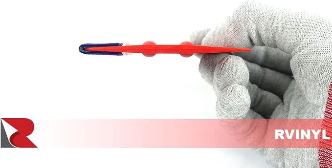 Avery Dennison Soft Felt Squeegee in Red - Vehicle Wrap Tools for Car Vinyl, Craft Films, Window Tinting and Decals Installation