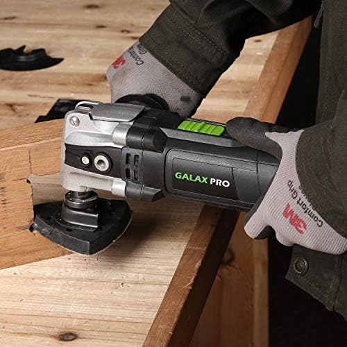 GALAX PRO Corded Oscillating Multi Tool Kit 3.5A with 30Pcs Accessories | 22000OPM Oscillating Power Tools for Home Improvement, Woodworking, 6-Speed, Quick Clamp System, 4° Oscillating Angle