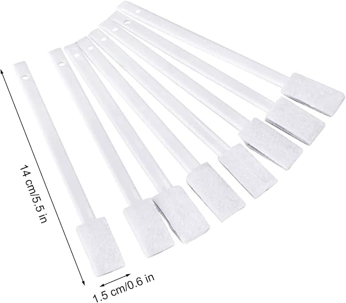 Disposable Crevice Cleaning Brushes, Disposable Toilet Bowl Brushes Crevice Hole Brushes Detail Cleaning Brushes for Toilet Corner, Window Groove, Door Track, Keyboard, etc(42 PCS)