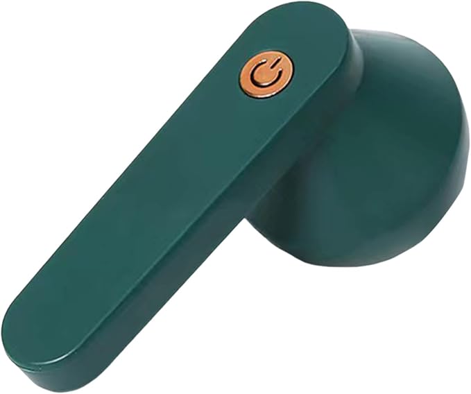 USB Rechargeable Fabric Shaver, Electric Lint Remover, Sweater Cordless Clothes Defuzzer, Portable Pills Trimmer for Clothes, Furniture (Green)