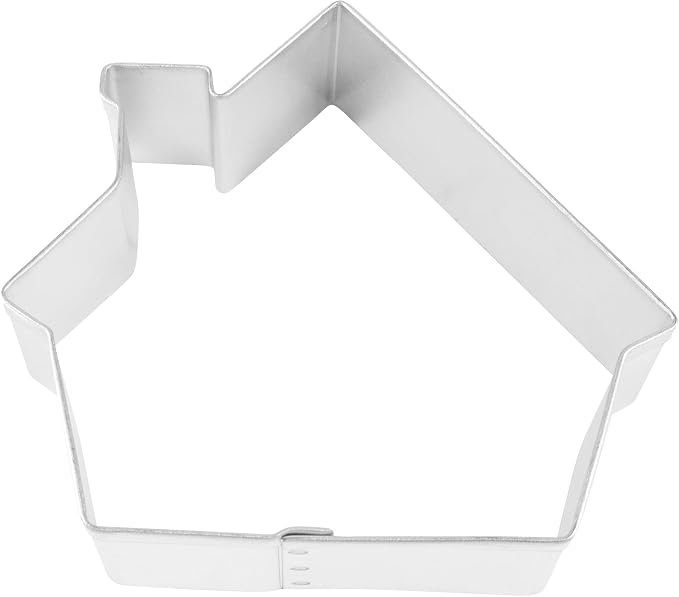 R&M New Home, New Neighbor Home Sweet Home Cookie Cutter 3 Piece Set. Includes House, Key, Welcome Mat Cookie Cutter.