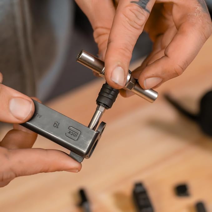 Fix It Sticks Gun Front Sight Bit Tool & Pin Punch Combo Tool Kit | Durable Solid Steel Bar Stock Handgun Bit Tool