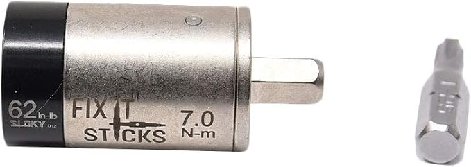 Fix It Sticks Large Durable Accurate Lightweight Torque Control Tool | Easy-to-Use Limiter, Compatible with Standard 1/4" Drivers