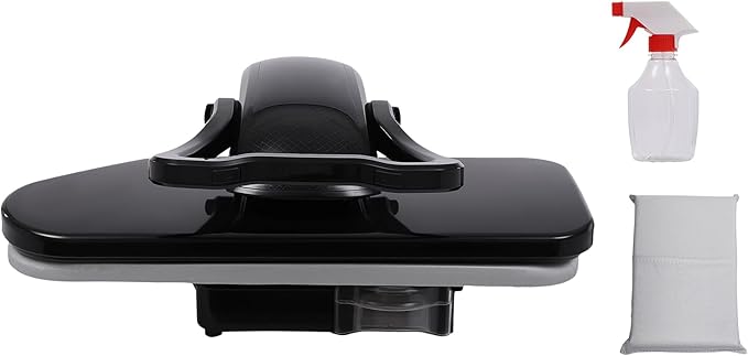 Intelligent Steam Press, 1600W Digital Steam Press Machine w/5 Fabric Settings&Touch Screen, Large 35.8" Ironing Pressing Equipment, Electric Pressing Machine for Home Use (Black)