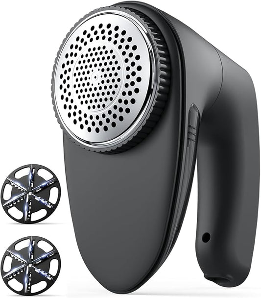 Bymore Fabric Shaver, Lint Remover for Clothes, Sweaters & Furniture, Black