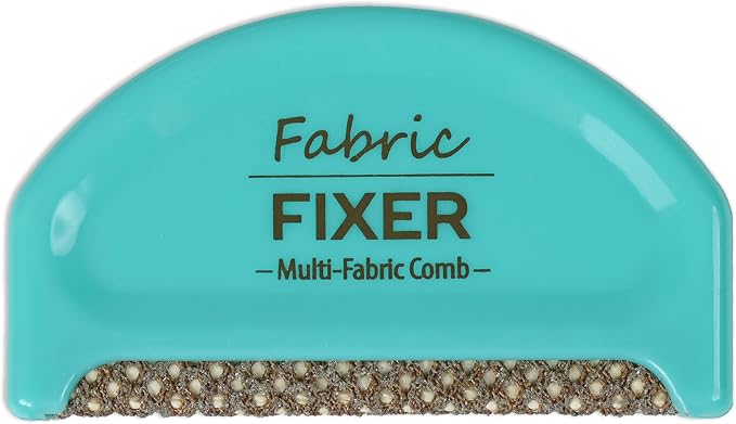 Multi-Fabric Sweater Comb for Pills and Fuzz - Manual Fabric Defuzzer Wool Lint Shaver Comb Scraper for Clothing, Sheets and Furniture by Wardrobe Hackers