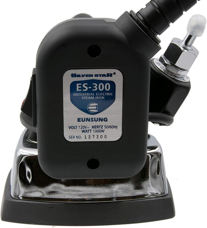 Gravity- Feed Steam Iron ~ Silver star ES-300