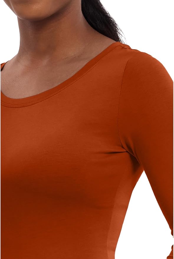 Healing Hands Underscrub Long Sleeve Women Knits Scrub Tops | Soft Cotton Blend Knit, Breathable Stretch Comfort, Machine Wash, Easy Care Fabric, Ideal For Layering Under Scrubs