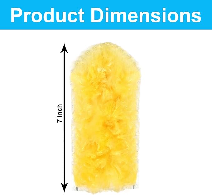 20 Pack Heavy Duty Duster Refills for Swiffer, Multi-Surface 360° Disposable Dusters Kit for Cleaning Dusting Electronics Furniture Blind Ceiling Fan (Handle is Not Included)