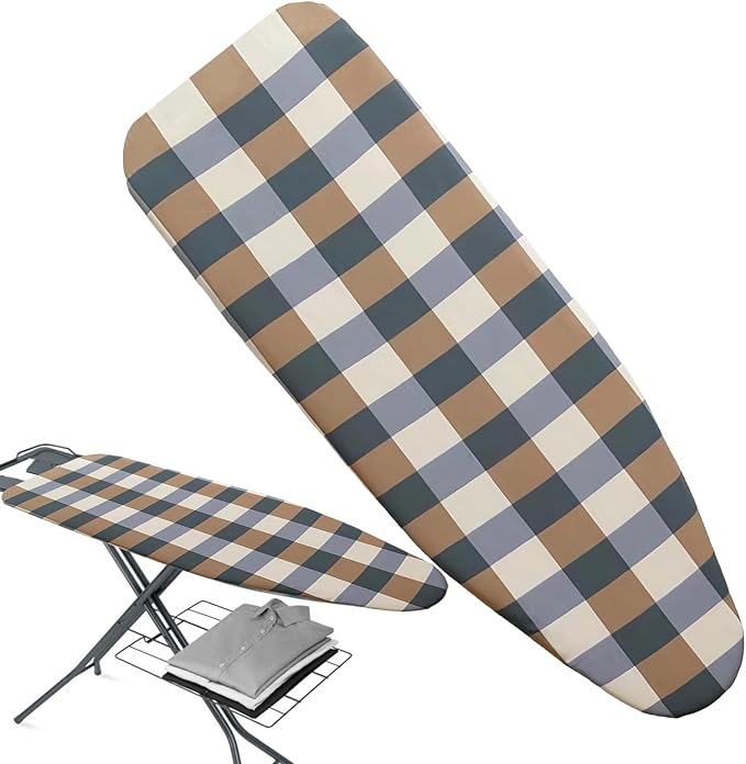 Ironing Board Cover - Tabletop Cotton Cloth Pressing - Ironing Board Cover and Pad Standard Size - for Sewing Quilting Fabric Clothes Home Counter