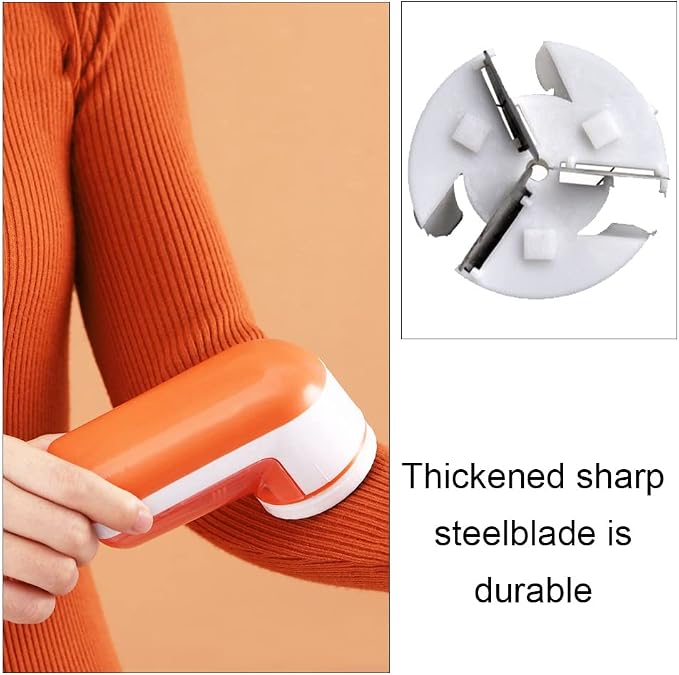 3 Pcs Fabric Shaver Blades Sharp Fabric Shaver Replacement Blade Compatible Quick Lint Removal Hair Ball Trimmer Blades for Remove Clothes Fabric Fluff