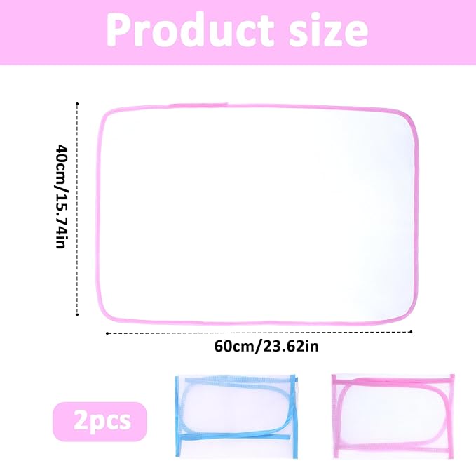 2 Pack Protective Ironing Cloth Pressing Cloth for Ironing Protective Scorch-Saving Ironing Protector Insulation Pad for Delicate Clothes Ironing Pad for Sewing and Ironing Fabric Protector Tool