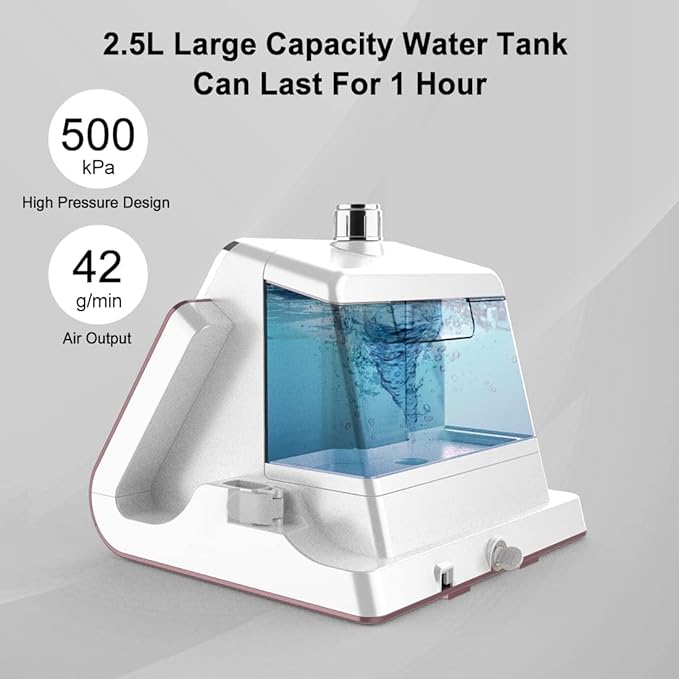3-in-1 Steam Iron – Adjustable Angle and Height for Horizontal, Vertical, and Inclined Use, 6 Steam Levels, 2.5L Large Water Tank, 2100W Fast Heating，champagne