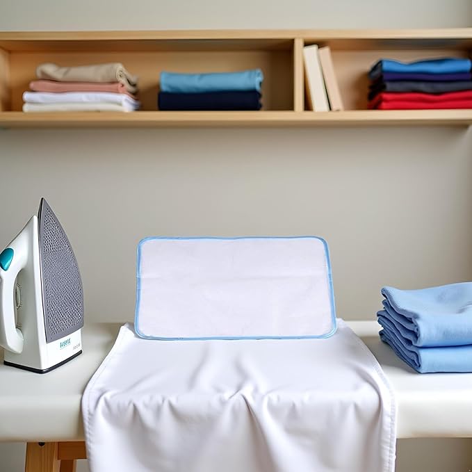 16x24 Heat-Resistant Ironing Mesh Pad - No Melt Scorch-Proof Fabric Protection for Home and Professional Ironing, Durable Pressing Cloth with Non-Stick Surface (Random Color)
