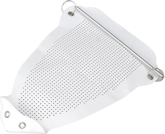 Iron Cover, Ironing Clothes Protector Iron Shoe 0.5mm Thick Prevent Burn Sticking Elastic Spring Iron Covers Slip On Ironing Shoe for Clothes Fabric Home