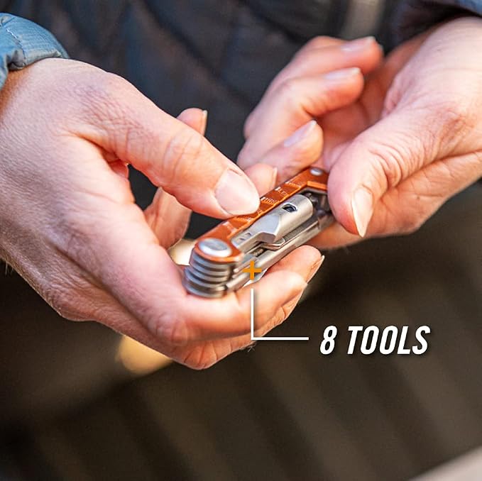 Gerber Armbar Drive EDC Pocket Knife Multitool with Bottle Opener, Gold | Everyday carry multitool, 2.5" blade, screwdriver, bottle opener, slim pocket clip, gift for men, lightweight