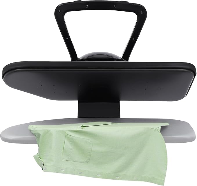 Intelligent Steam Press, 1600W Digital Steam Press Machine w/5 Fabric Settings&Touch Screen, Large 35.8" Ironing Pressing Equipment, Electric Pressing Machine for Home Use (Black)