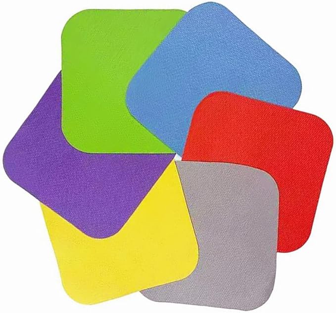 6 PCS Rubber Jar Opener Bottle Gripper Non Slip Pads Multi-function Can Openers for Seniors with Arthritis Weak Hands(Square,6 PCS)