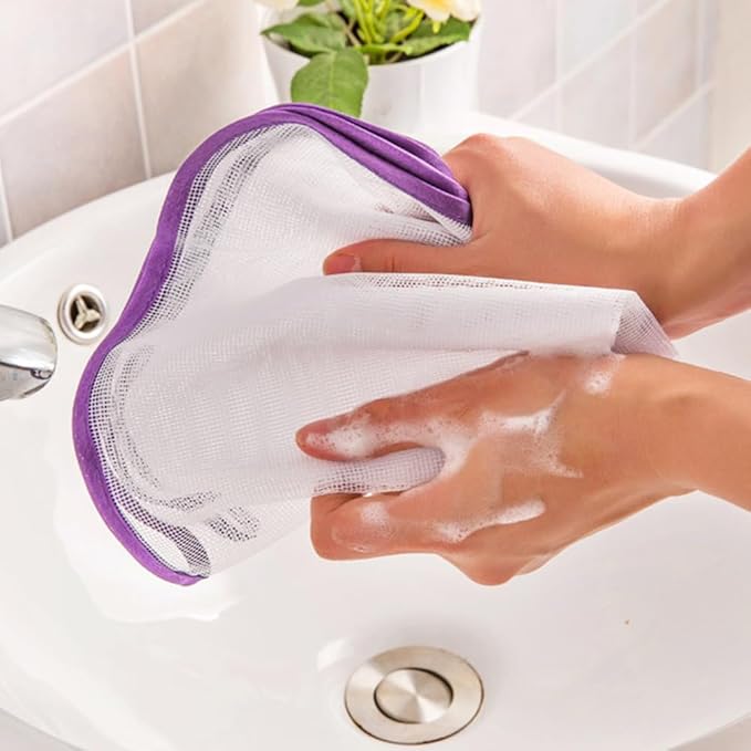 2pcs Pressing Cloth for Ironing, High Temperature Ironing Cloth Resistance Protective Clothes Heat Insulation Ironing Net (Random)