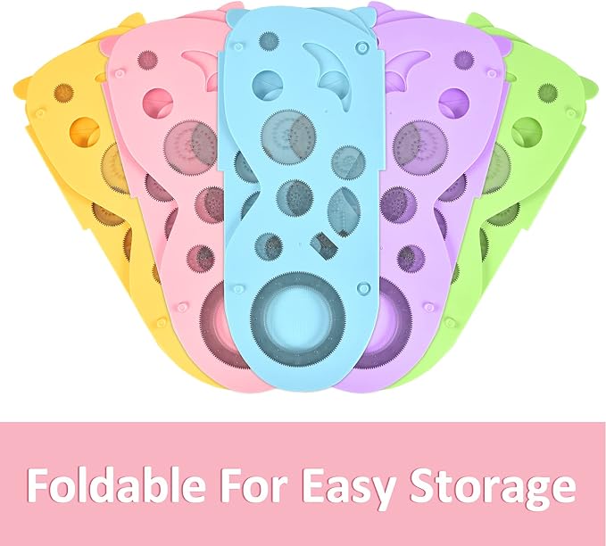 BoxLegend Shirt Folding Board Kids Folding Board with Original Deluxe Set | Makes Laundry Fun for Kids, Dual Use, Butterfly-Shaped Design, Includes a Deluxe Ruler Set, Great Gift Idea