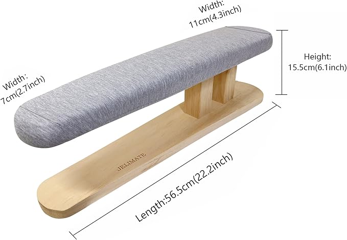 Padded Pants & Sleeve Ironing Boards with Ultra Thick Padding, Double Side Ironing Board, Gray