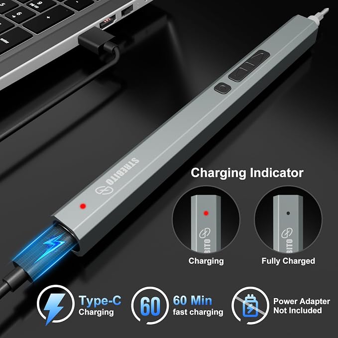 STREBITO Electric Screwdriver, 144-in-1 Precision Screwdriver Set | 120 Magnetic Bits, Organized Storage and Portability, Small Tool Kit for Electronics, PC, Computer and Laptop