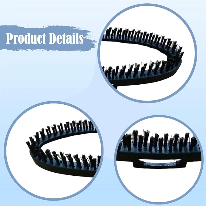 Generic Garment Steamer Brush Head Steamer Nozzle Accessory,for Efficient Clothes Cleaning Handheld Heat Resistant Replacement