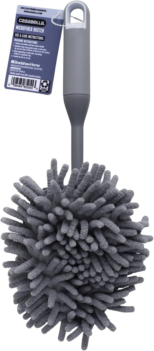 Casabella, Handheld Microfiber Duster, Gray