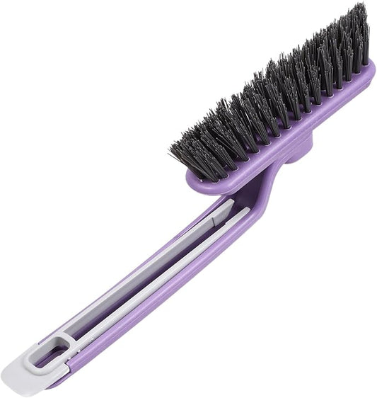 Wakauto Rotating Crevice Brush Groove Cleaning Brush for Window Track Cleaning Tools Gap Cleaning for Kitchen Sink Gas Stove Countertop Bathroom Crevices 10.23 X 2.95 X 1.18 in
