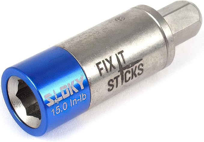 Fix It Sticks Field Hunting Outdoors Gun Maintenance Small Torque Limiter | Adjustable Fits 1/4in Tip T-Way Spanner, 15 In-Lb