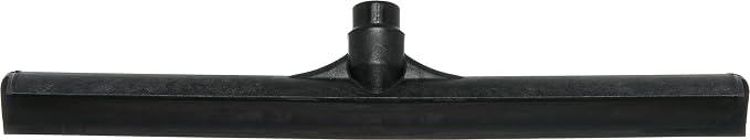 SPARTA 3656703 Plastic Floor Squeegee, Shower Squeegee, Heavy Duty Squeegee With Rubber Blade For Windows, Glass, Shower Doors, Floors, Windshields, 20 Inches, Black, (Pack of 6)
