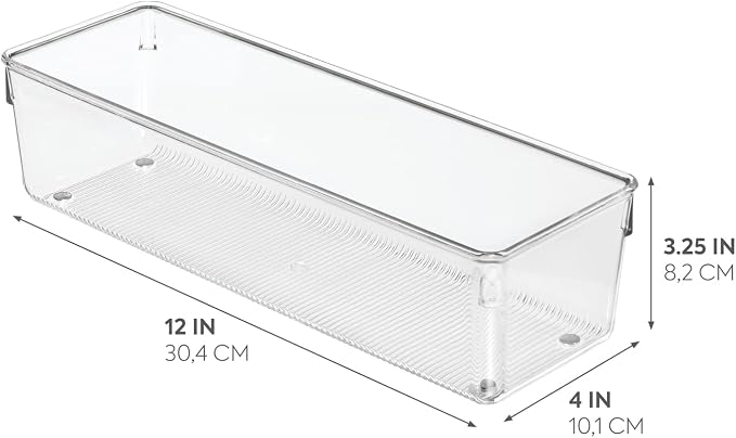 iDesign - 52930 EMW6134167, Medium, Clear (Pack of 3)