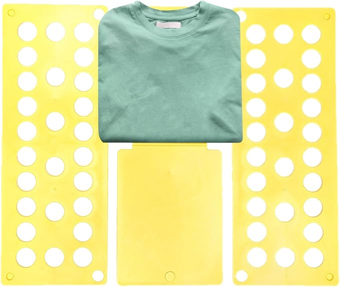 T-Shirt Folder Board, Shirt Folding Plate, Laundry Folders Folding Boards, Fast Foldable Laundry Organizer, Liner Sorter Fold Helper for kids clothes