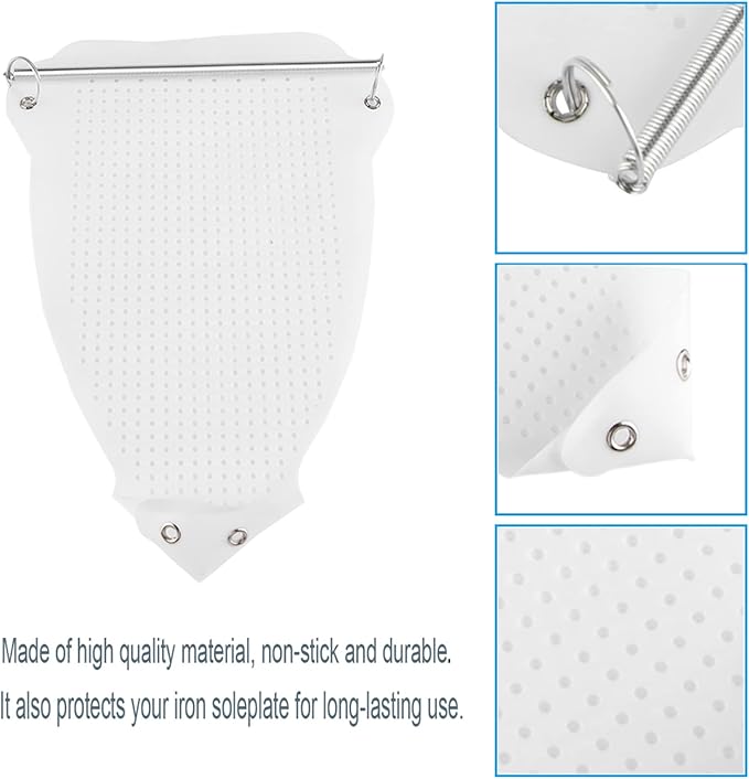 Iron Protective Cover, Non Stick Iron Sole to Improve Ironing Results, Easy Installation