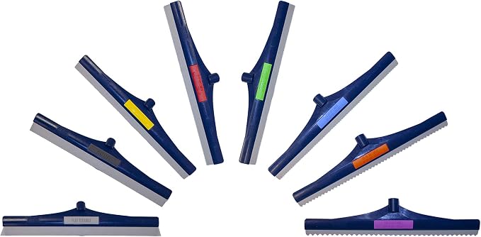 Midwest Rake 24" SpeedSqueegee, 50-60 Mil – Polymer Frame, Color Coded, Epoxy & Urethane Flooring Tool – SKU 47871