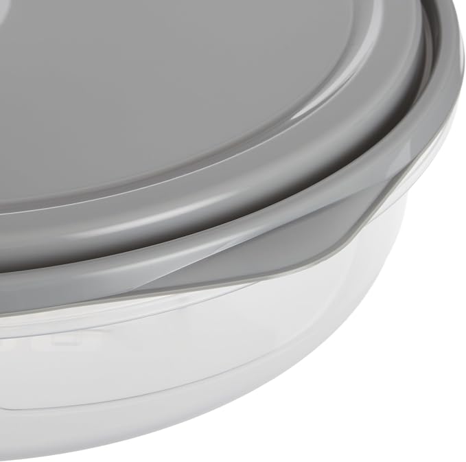 GoodCook EveryWare Extra Large 12 inch Round Container 2 pack, BPA Free
