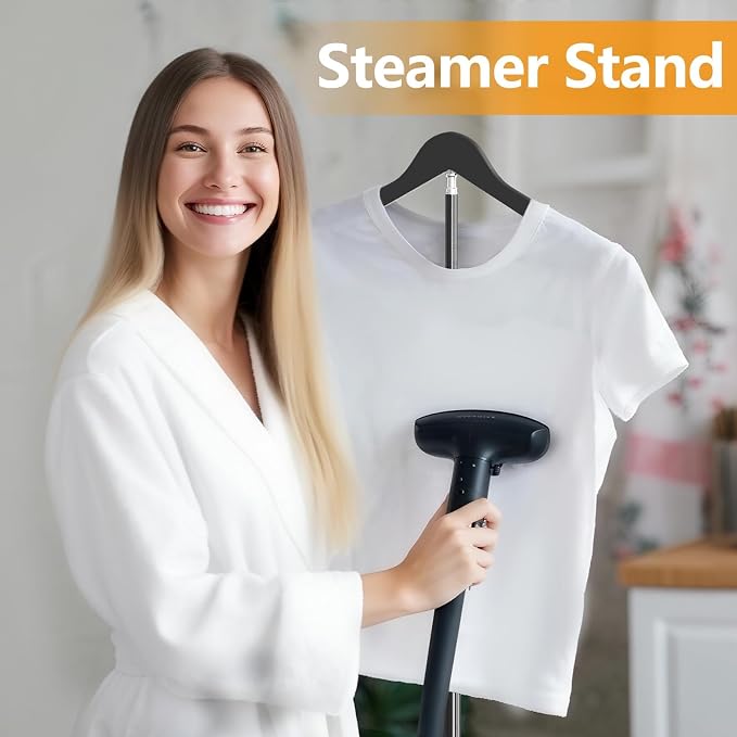 2 Pack Adjustable Shirt Display Stand 32-63 Inch, Foldable Clothing Display Stand Mannequin Torso for Retail Vendors, Multi-Use Steamer Rack Stand for Clothes Garment (2)