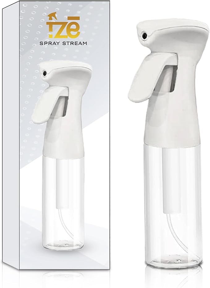 FZE® 300ml Spray Bottle Pack Of 1 - Fine Mist for Hair, Plants, Cleaning & Skincare- Continuous Spray Bottle for Gardening, Plants, Cleaning, and Misting