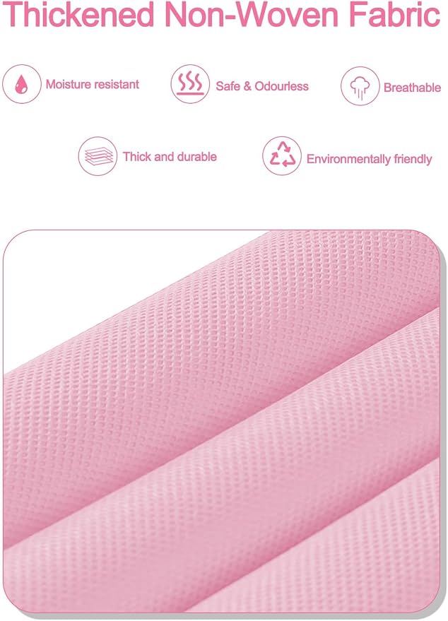 TAHAVICE Over the Door Organizer with Clear PVC Windows & 10 Mesh Pockets | 5-Tier Hanging Storage, Cute Closet Organizer for Makeup, Perfume, Toys, Perfect Pink Room Decor for Girl