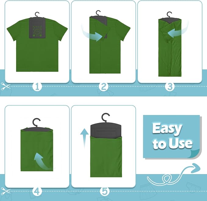 BoxLegend Shirt Folding Board Durable Shirt Folder Hook for Hanging | Easy Folding, Clothes Folder for Adult and Kids