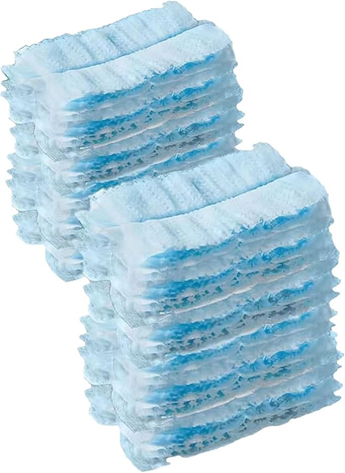 Disposable Duster Refills Bulk Blue Electrostatic Duster Heads Heavy Duty Dusters Refills 20 Counts