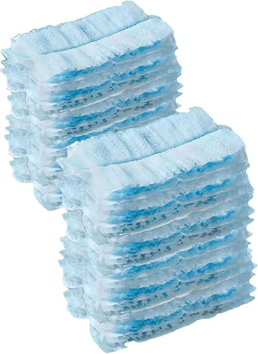 Disposable Duster Refills Bulk Blue Electrostatic Duster Heads Heavy Duty Dusters Refills 20 Counts