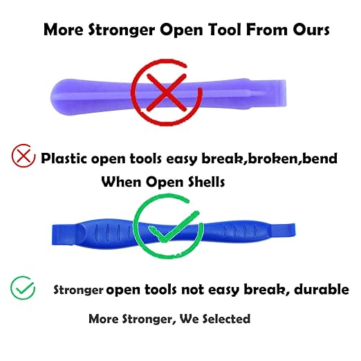 40PCS with Tweezer Screwdriver Opening Tools Repair Replacement Kit Full Screws Set for Nintendo Switch Console