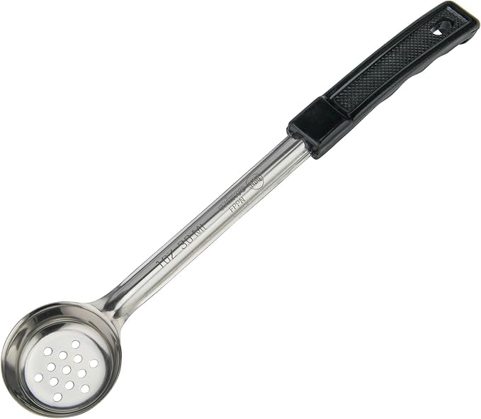 Winco Prime Food Portioner, NSF Listed, Perforated, 1 Ounce, Black
