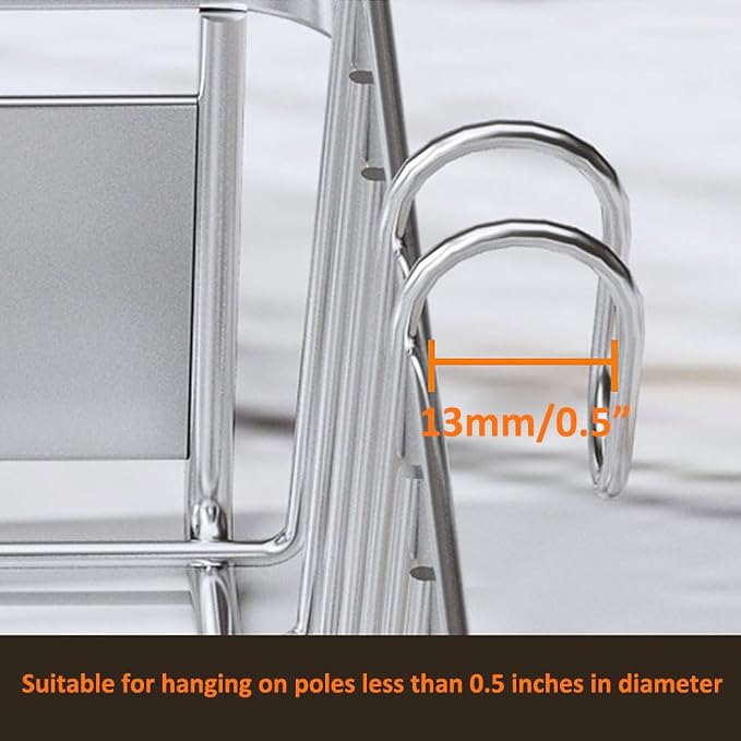304 Stainless Steel Utensil Drying Rack/Chopsticks/Spoon/Fork/Knife Drainer Basket Flatware Storage Drainer (Square)
